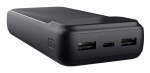 Trust 25883 power bank Lithium-Ion (Li-Ion) 20000 mAh Black