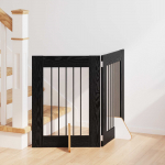 Koerav&auml;rav koos aluspuudega 2 pcs must tamm 60 x 60 cm
