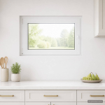 Keldriakendus risor 90 x 55 cm pvc ja klaas