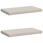 2-osaline padi pinkidele vught 2 tk 100% pol&uuml;ester valge