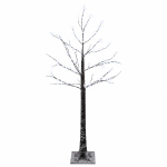 Lumega kaetud led-j&otilde;ulupuu pruun 22 x 22 x 120 cm plastmass