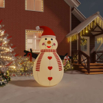 Inflatable snowman with leds 250 cm