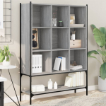Raamatualus, hall sonoma tamm, 102 x 30 x 141,5 cm, tehispuit
