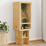 Terrarium pruun 50 x 50 x 130 cm osb