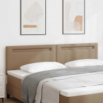 Peats led -ribatuledega cappuccino 200 cm kunstnahk