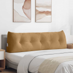 Seljatugi padi pruun 160 x 24 x 50 cm samet