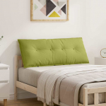 Seljatugi padi hele roheline 120 x 19 x 50 cm kangas