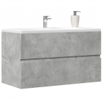 Vannitoa rippkapp betoonhall 80x38,5x45 cm engineered wood