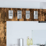 Seinakapp k&ouml;&ouml;ki suitsetatud tamm 60 x 31 x 40 cm tehispuit