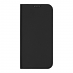 Dux Ducis Skin Pro iPhone 16 Pro Case with Flip and Card Slot - Black