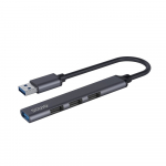 SAVIO Hub AK-70 USB-A - 3 &times; USB-A 2.0, 1 &times; USB-A 3.1 GEN 1, 4 in 1, 5 Gbps