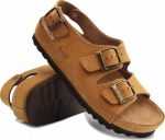 Comfortable Scholl AIR BAG BACK STRAP sandals, brown, size 44