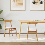 S&ouml;&ouml;gitool 2 pcs looduslik ja hele paks kautsukipuit