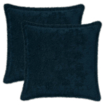 Diivanipadi 2 tk houten tumesinine 35 x 35 cm vale k&uuml;&uuml;liku