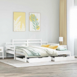 Diivanvoodi v&auml;ljat&otilde;mmatava osaga, madratsita, valge, 90x200 cm