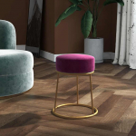 &Uuml;mar pink, lilla, samet