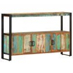 Puhvetkapp, 120 x 30 x 75 cm, toekas taaskasutatud puit