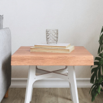 Lauaplaat, helepruun, 40 x 40 x (2-6) cm, t&ouml;&ouml;deldud t&auml;ispuit