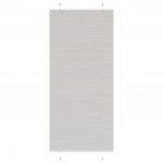 Plisseeritud ruloo helehall 90x200 cm kanga laius 89,4 cm