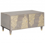 Kohvilaud hall 80 x 50 x 40 cm tugev mango puu