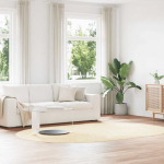 K&otilde;rge narmaga shaggy vaip, navarra, kreemjas, 300x200 cm