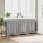 Radiaatori kate, hall sonoma tamm, 205x21,5x83,5 cm, tehispuit