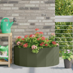 Taimekast k&uuml;pset roheline 90 x 45 x 35 cm teras