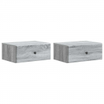 Seinale kinnitatav &ouml;&ouml;tis 2 pcs hall sonoma 49 x 34,5 x 20 cm