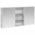 Vannitoa kapikomplekt uksega 3 pcs 140 x 14,5 x 70 cm tehispuit