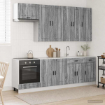 K&ouml;&ouml;k &uuml;ksus porto 8 pcs hall sonoma tehispuit