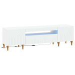 Led tv kapp valge tehispuit