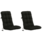 2-t&uuml;kiline k&otilde;rge seljatoega toolipatjade komplekt vianen 2 pcs