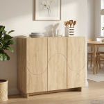 Kummut sonoma tamm 85.5 x 31 x 75 cm tehispuit