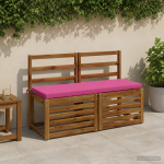 2-osaline padi pinkidele soest 2 tk 100% pol&uuml;ester roosa