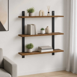 Seinariiul suitsutatud tamm 60.5 x 13.5 x 58.5 cm tehispuit
