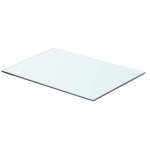 Klaasist riiuliplaat 50 x 30 cm l&auml;bipaistev