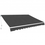 Kokkupandav k&auml;sitsikasutatav varikatus, 450 cm, antratsiithall