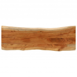 Naturaalsete servadega lauaplaat, 110x40x3,8 cm, akaatsiapuit