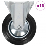 Fikseeritud rattad, 16 tk, 160 mm