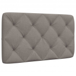 Voodipeatsi padi, pruunikashall, 80 cm, kangas