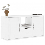 Telerikapp sahtliga &ldquo;odda&rdquo; valge 79x24x40 cm t&auml;ispuidust m&auml;nd