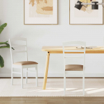 S&ouml;&ouml;gitool 2 pcs valge ja pruun paks kautsukipuit