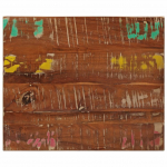 Lauaplaat, 60x50x2,5 cm, ristk&uuml;likukujuline, taastatud puit