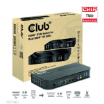VIDEO SWITCH KVM HDMI 2PORT/CSV-1382 CLUB3D - 8719214472245