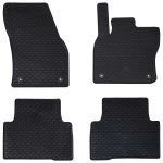 Auto matt 4 pcs must vw tiguan , touran jaoks tpe