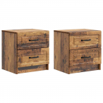 &Ouml;&ouml;lambi kapp 2 pcs vana puit 43 x 34,5 x 44,5 cm tehispuit