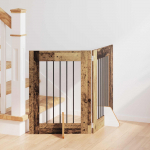 Koerav&auml;rav koos aluspuudega 2 pcs vana puit 60 x 60 cm
