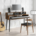 Stuudio laud suitsutatud tamm 110 x 42,5 x 36 cm tehispuit