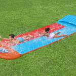 Bestway h2ogo vee liugrada tsunami splash ramp double slide