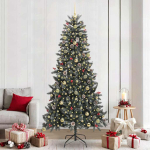 Tehisj&otilde;ulupuu roheline 240 cm pvc, plastikk ja teras